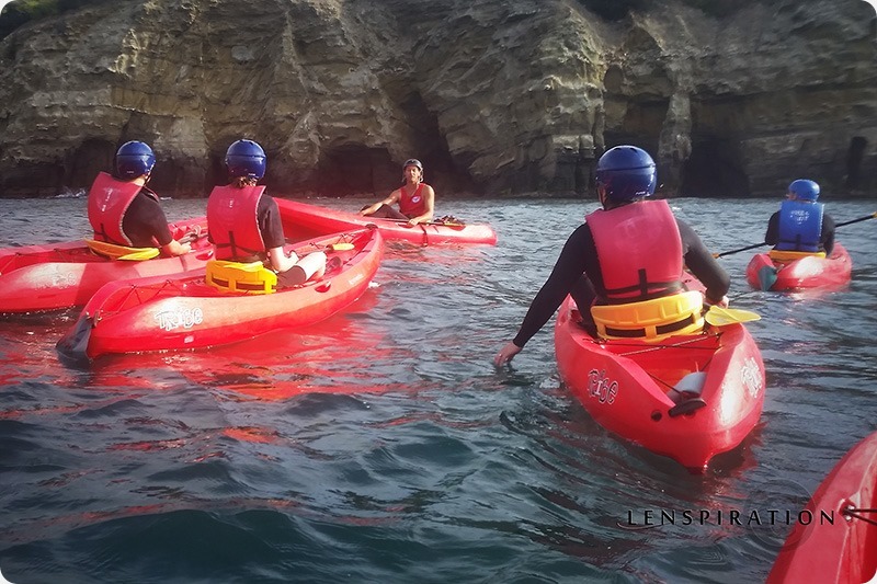 Sea kayaking