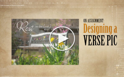 On Assignment: Designing a Verse Pic