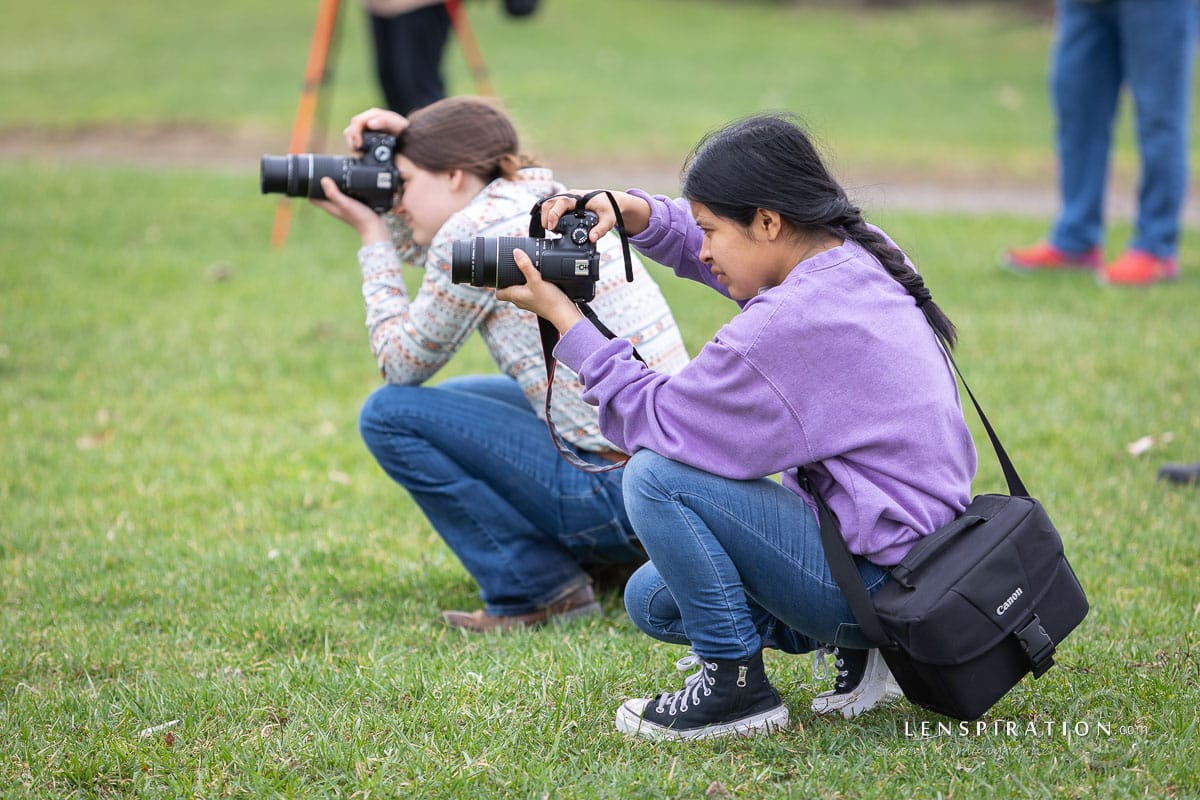 Photographers at the Miracle Mountain Ranch Photo Summit
