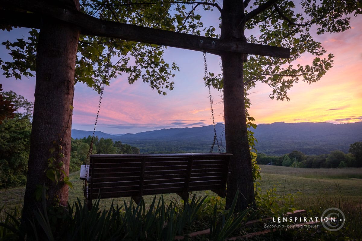Country beauty and charm near the Blue Ridge Mountains, Virginia