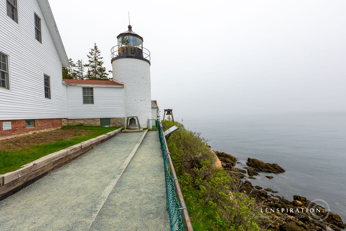 Bar Harbor Light at Acadia National Park