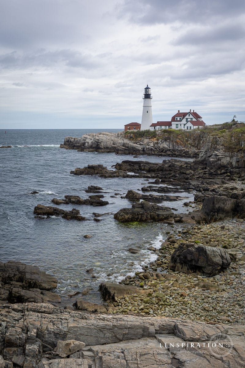Portland Head Lighthouse, Maine, still from the path.