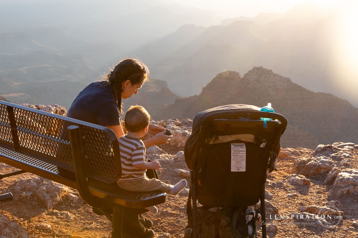 Family vacation at Grand Canyon National Park, Arizona