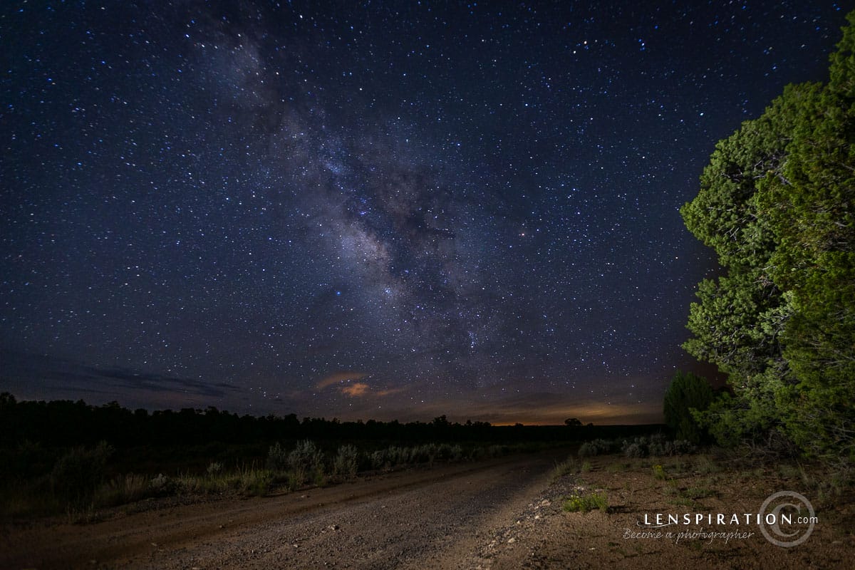Stars in Kiabab National Forest