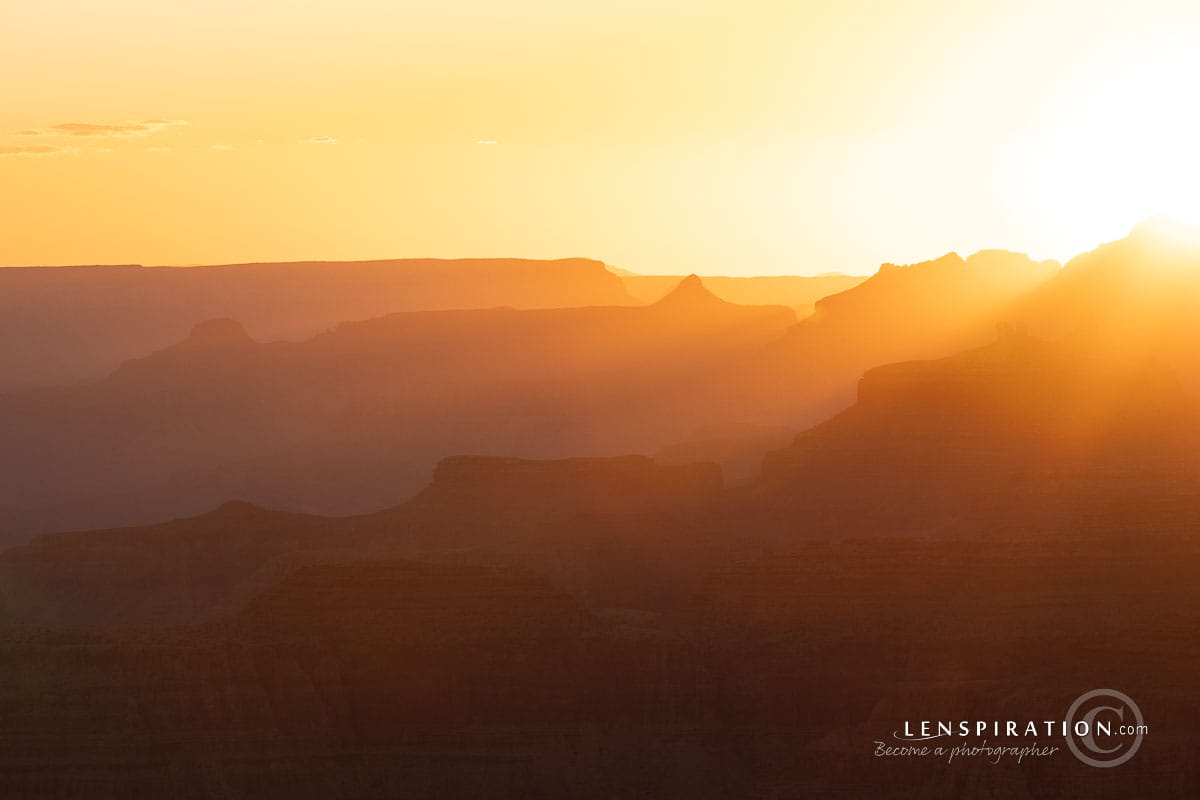 Western view from Navajo Point