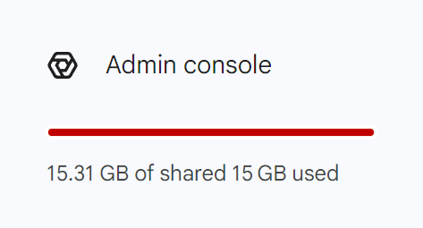 Google photos running out of space