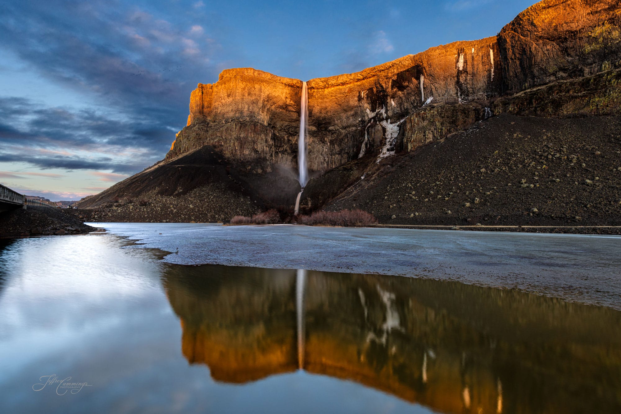 Coulee Waterfalls, Banks Lake, Washington