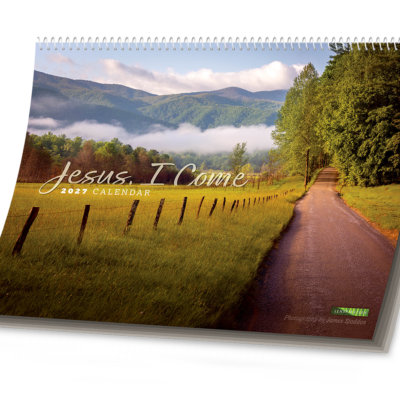 Lenspiration Fine Art Wall Calendar 2027 Landscape Scripture inspirational calendar
