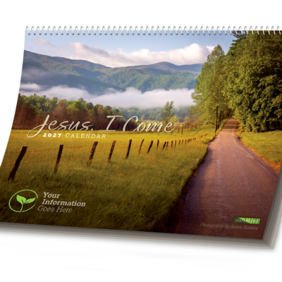 Personalized Lenspiration Fine Art Wall Calendar add your own information custom calendar