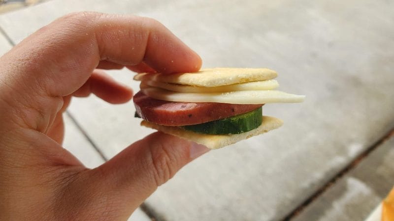 Cucumber sandwhich